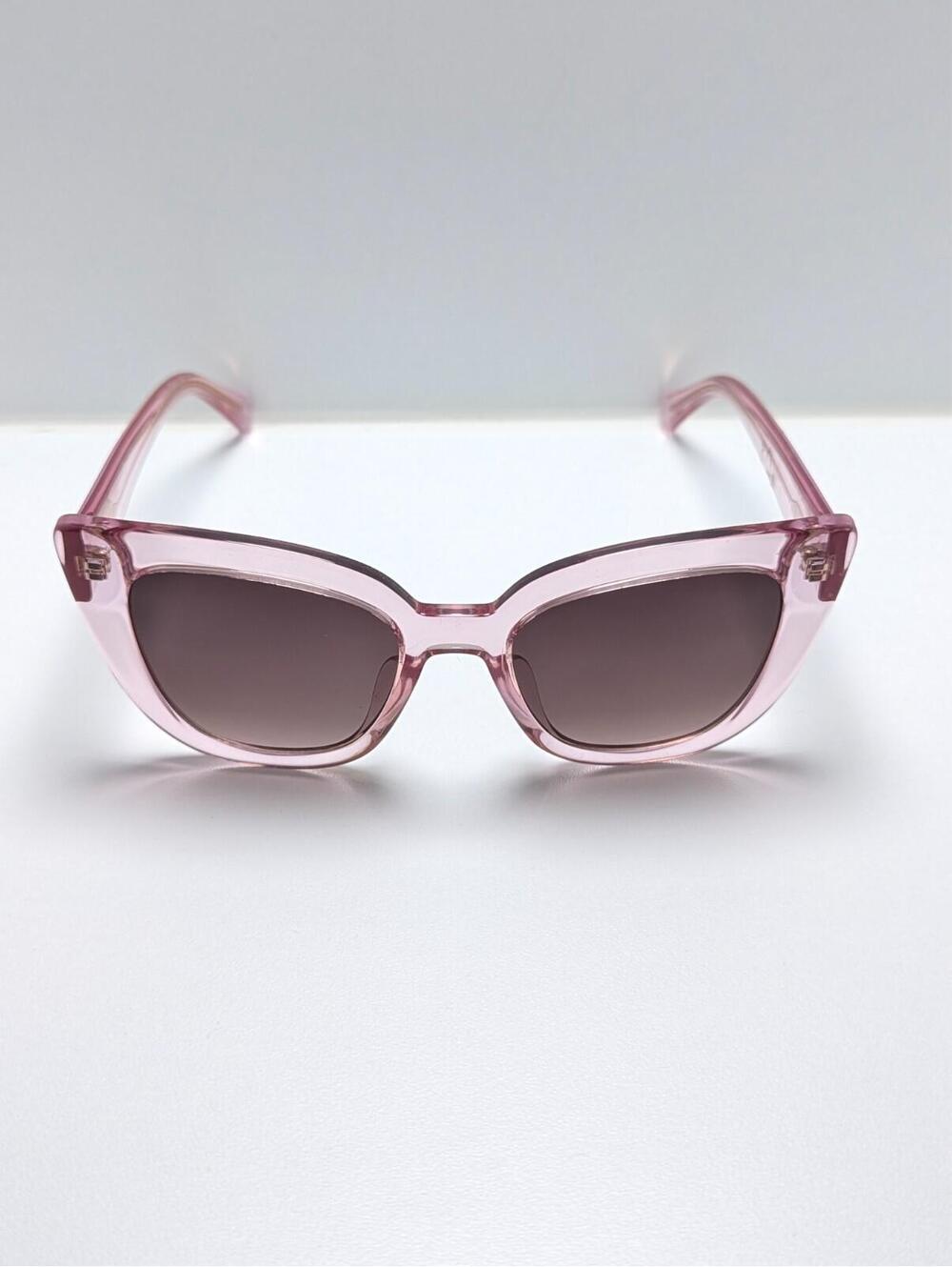 Kate Spade Mellie/O/S 35JHA Crystal Pink Cat Eye Women’s Sunglasses 51-18-140 - Picture 2 of 6